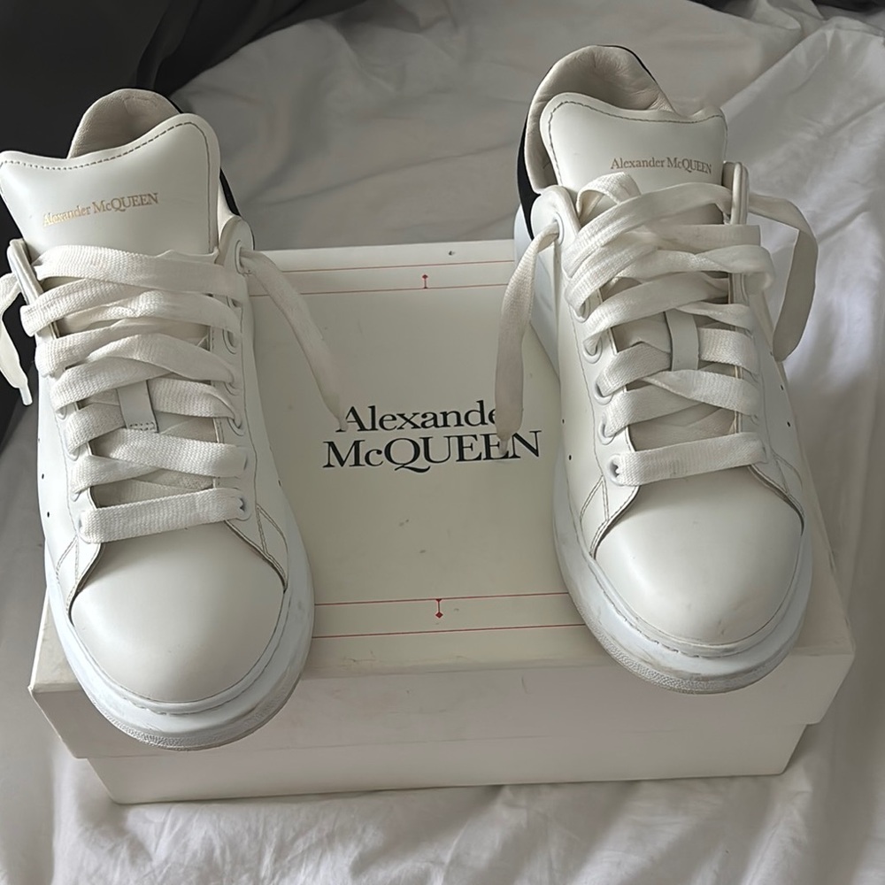Alexander McQueen Classic White Sneakers